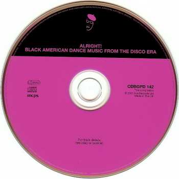 CD Various: Alright! Black American Dance Music From The Disco Era 242356