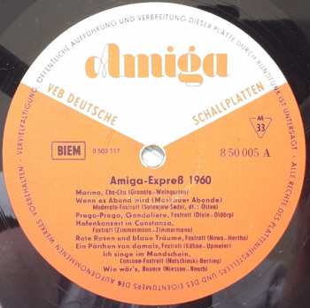 LP Various: Amiga-Express 1960 42389