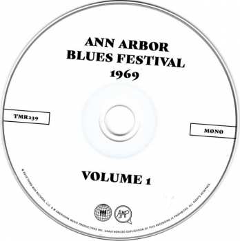 2CD Various: Ann Arbor Blues Festival 1969 - Vols. 1&2 345749