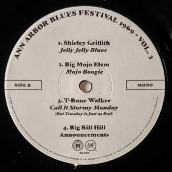 2LP Various: Ann Arbor Blues Festival 1969 Vol. 2 77641