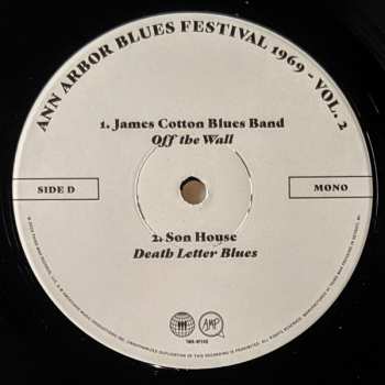 2LP Various: Ann Arbor Blues Festival 1969 Vol. 2 77641