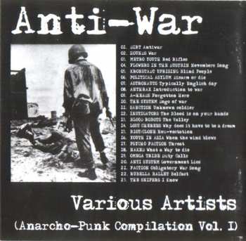 CD Various: Anti-War (Anarcho-Punk Compilation Vol. 1) 105898