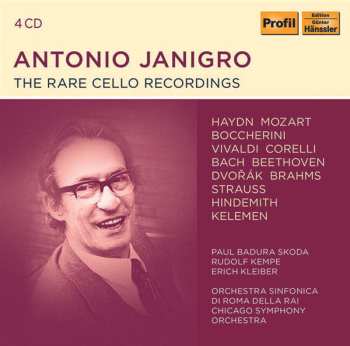 Album Various: Antonio Janigro - The Rare Cello Recordings