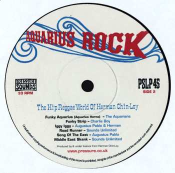 2LP Various: Aquarius Rock: The Hip Reggae World Of Herman Chin-Loy 610537