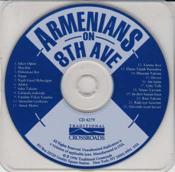 CD Various: Armenians On 8th Avenue 581507