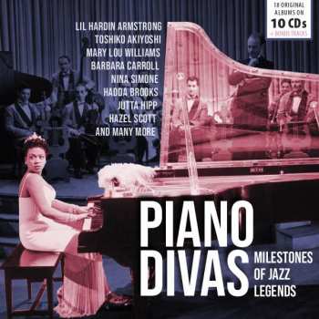 10CD/Box Set Various: Piano Divas - Milestones of Jazz Legends 448652