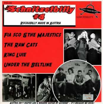 SP Fia Sco & The Majestics: Schnitzelbilly #4 Rockabilly Made In Austria LTD | NUM | CLR 455638