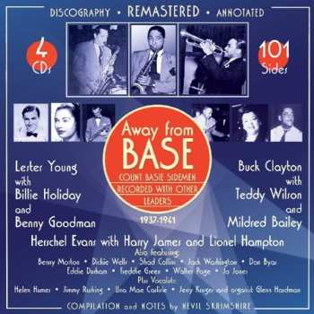 4CD Various: Away From Base - Count Basie Sidemen Recorded With Other Leaders 571311