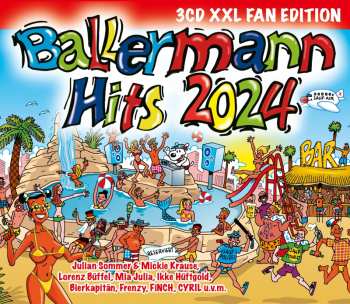 3CD Various: Ballermann Hits 2024 (xxl Fan Edition) 627823