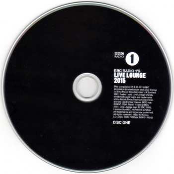 2CD Various: BBC Radio 1's Live Lounge 2015 549335