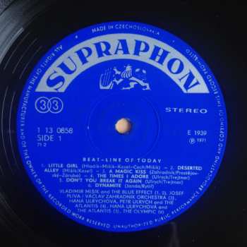 LP Various: Beat-line Of Today 553195