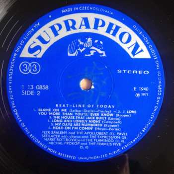 LP Various: Beat-line Of Today 553195