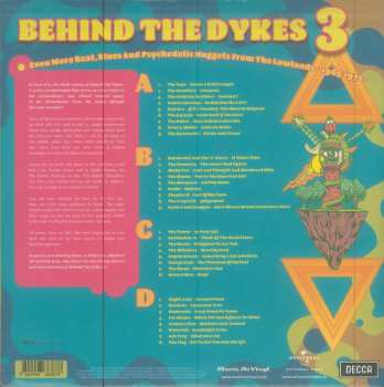 2LP Various: Behind The Dykes 3 (Even More Beat, Blues And Psychedelic Nuggets From The Lowlands 1965-1972) CLR | LTD | NUM 566326