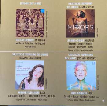 2CD Various: Best Of Klassik 2022 (Die Grosse Gala Der Opus Klassik-Preisträger) 424191