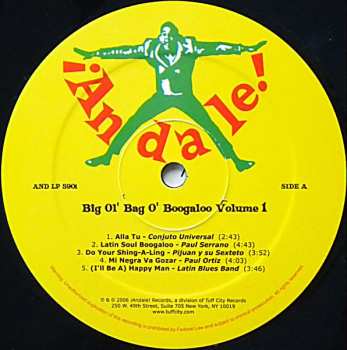 LP Various: Big Ol' Bag O' Boogaloo Vol. 1 551213