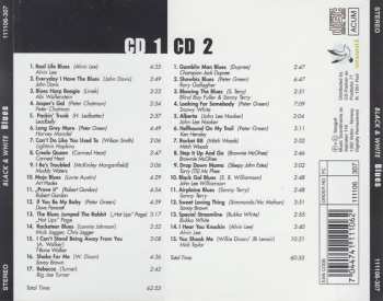 2CD Various: Black & White Blues 289361