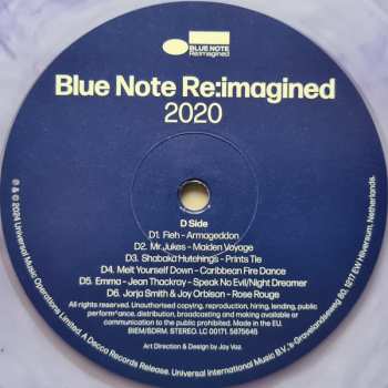 2LP Various: Blue Note Re:imagined CLR | LTD 584592