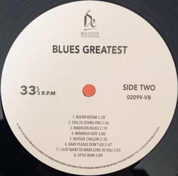 LP Various: Blues Greatest 67006