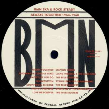 LP Various: BMN Ska & Rock Steady Always Together 1964-1968 LTD 551838