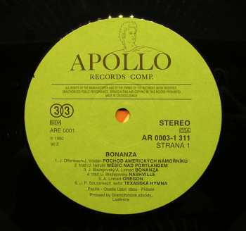 LP Various: Bonanza 129142