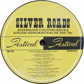 2LP Various: Boogie Presents: Silver Roads (Australian Country-Rock & Singer-Songwriters Of The 70's) LTD 5509