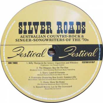 2LP Various: Boogie Presents: Silver Roads (Australian Country-Rock & Singer-Songwriters Of The 70's) LTD 5509