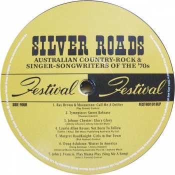 2LP Various: Boogie Presents: Silver Roads (Australian Country-Rock & Singer-Songwriters Of The 70's) LTD 5509