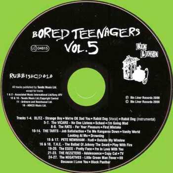 CD Various: Bored Teenagers Vol.5: 27 Great British Punk Originals '77-'82 195973