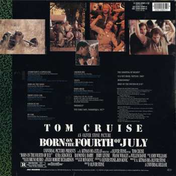 LP Various: Born On The Fourth Of July - Motion Picture Soundtrack Album 603415