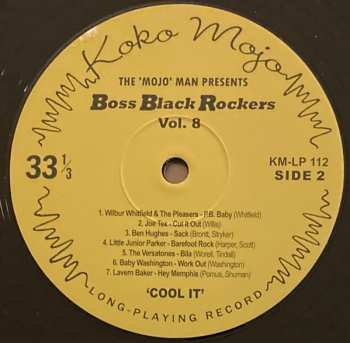 LP Various:  Boss Black Rockers Vol. 8: Cool It LTD 460415