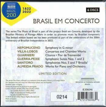 6CD/Box Set Various: Brasil Em Concerto LTD | NUM 376887