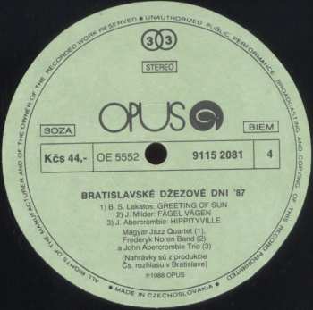 2LP Various: Bratislava Jazz Days '87 475805