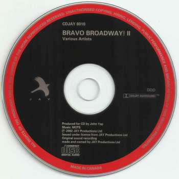 CD Various: Bravo Broadway! II 642527