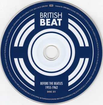 3CD Various: British Beat Before The Beatles 1955-1962 523885