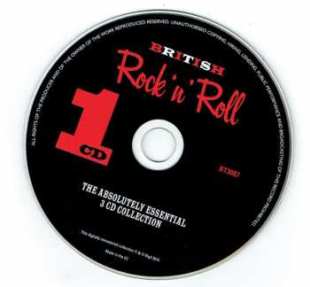 3CD Various: British Rock 'n' Roll  101124