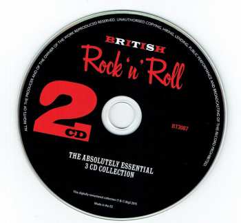 3CD Various: British Rock 'n' Roll  101124