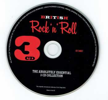 3CD Various: British Rock 'n' Roll  101124