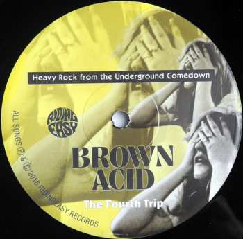 LP Various: Brown Acid: The Fourth Trip (Heavy Rock From The Underground Comedown) 601542