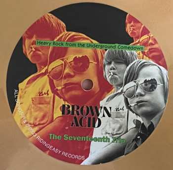 LP Various: Brown Acid: The Seventeenth Trip (Heavy Rock From The Underground Comedown) 495284