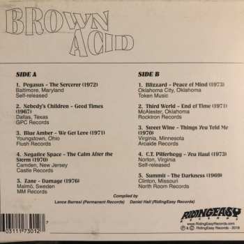 CD Various: Brown Acid: The Seventh Trip (Heavy Rock From The Underground Comedown) 510844