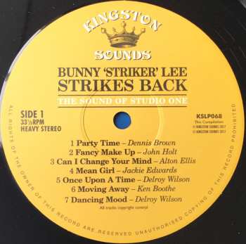 LP Various: Bunny 'Striker' Lee Strikes Back (The Sound Of Studio One) 651526