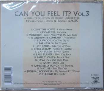 CD Various: Can You Feel It? Vol.3 (Modern Soul, Disco & Boogie 1976-85) 549507