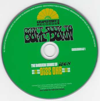 3CD/Box Set Various: Can't Seem To Come Down - The American Sounds Of 1968 593071