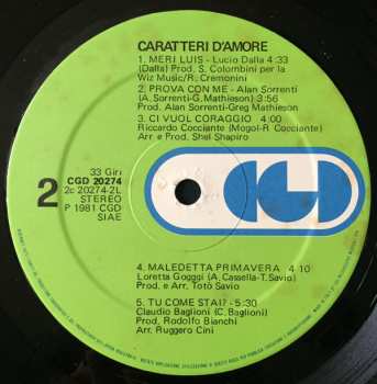 LP Various: Caratteri D'Amore 340122