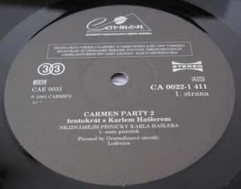 LP Various: Carmen Party 2 - Tentokrát S Karlem Hašlerem 363066