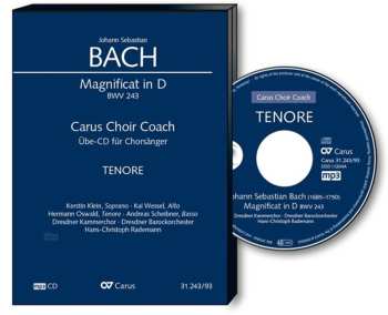 Album Various: Carus Choir Coach - Johann Sebastian Bach: Magnificat D-dur Bwv 243