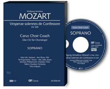 Album Various: Carus Choir Coach - Wolfgang Amadeus Mozart: Vesperae Solennes De Confessore Kv 339