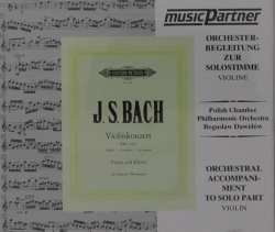 CD Various: Cd Zu Übungszwecken - Johann Sebastian Bach: Violinkonzert Bwv 1041 635057