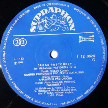 LP Various: České Pastorely 553187