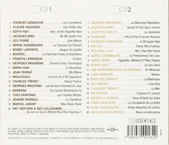 2CD Various: Chanson Française 148059